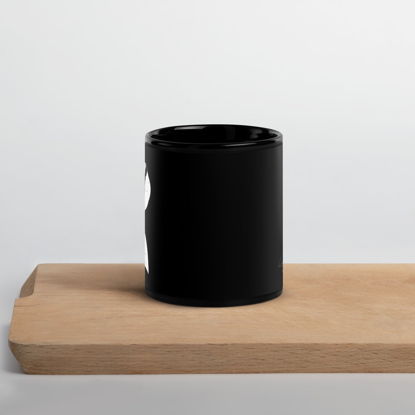 I Love The Sound of No One Talking to Me Black Mug
