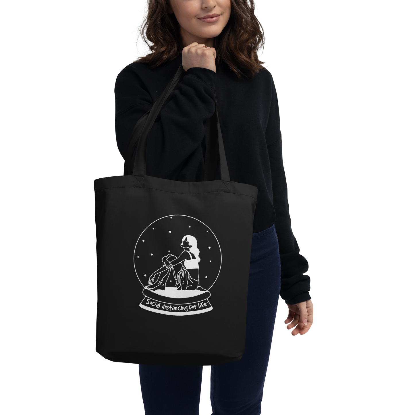 Social Distancing for Life Tote