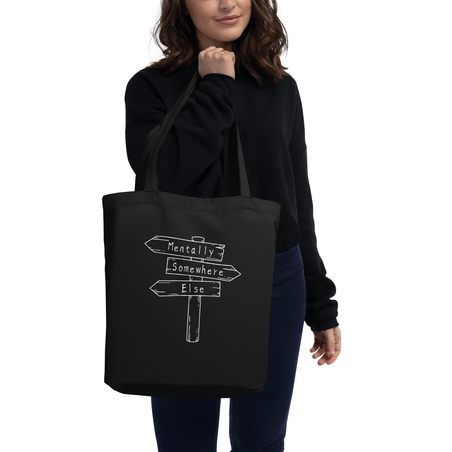 Mentally Somewhere Else Tote