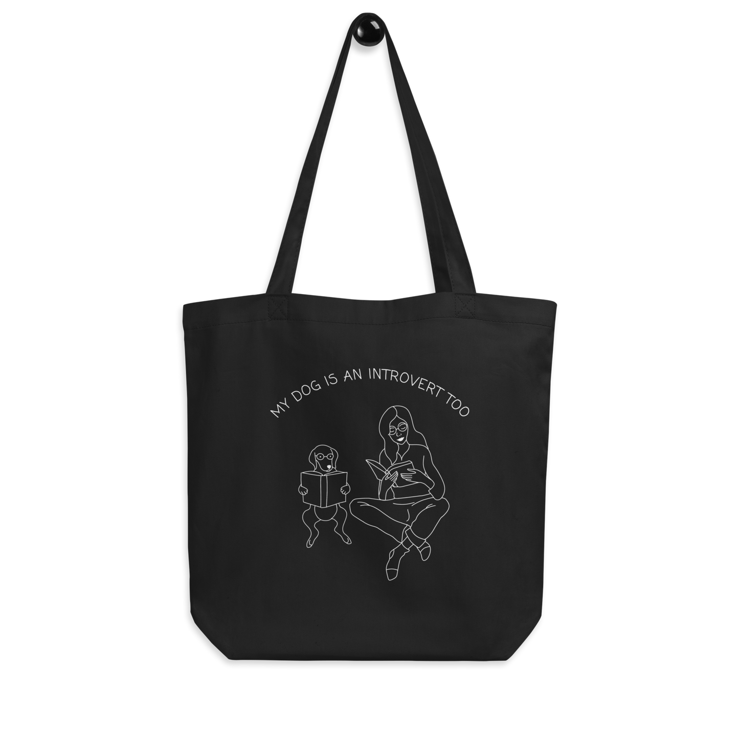 My Dog is an Introvert Too Tote