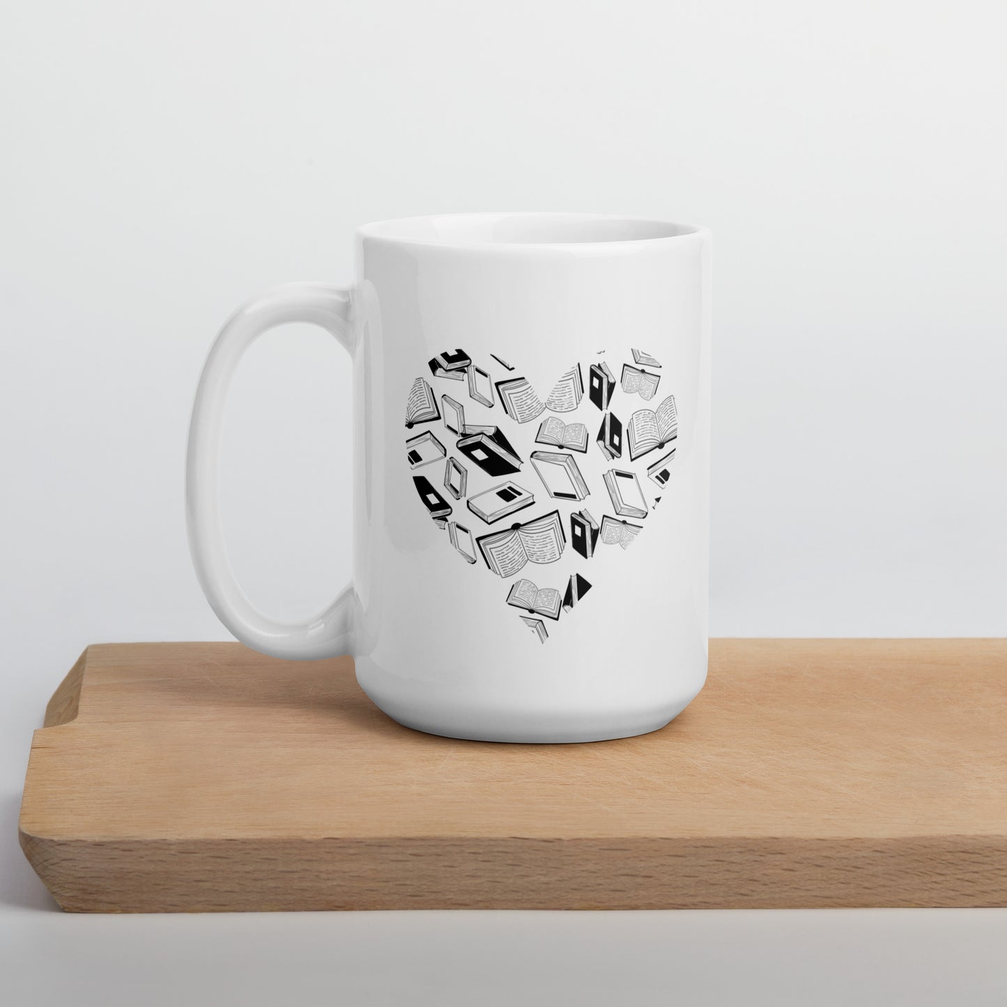 Love for Books White Mug