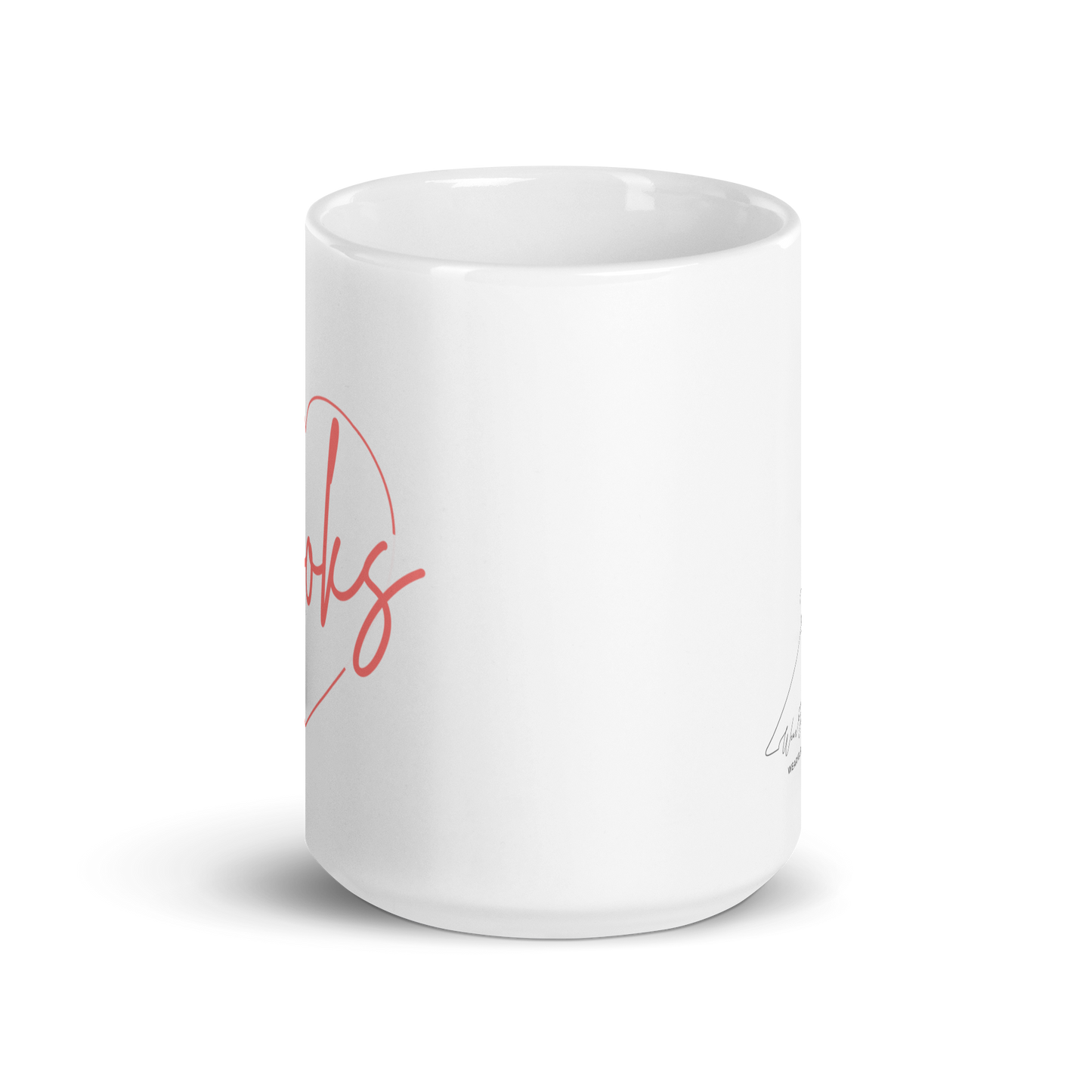 Book Lover White Mug
