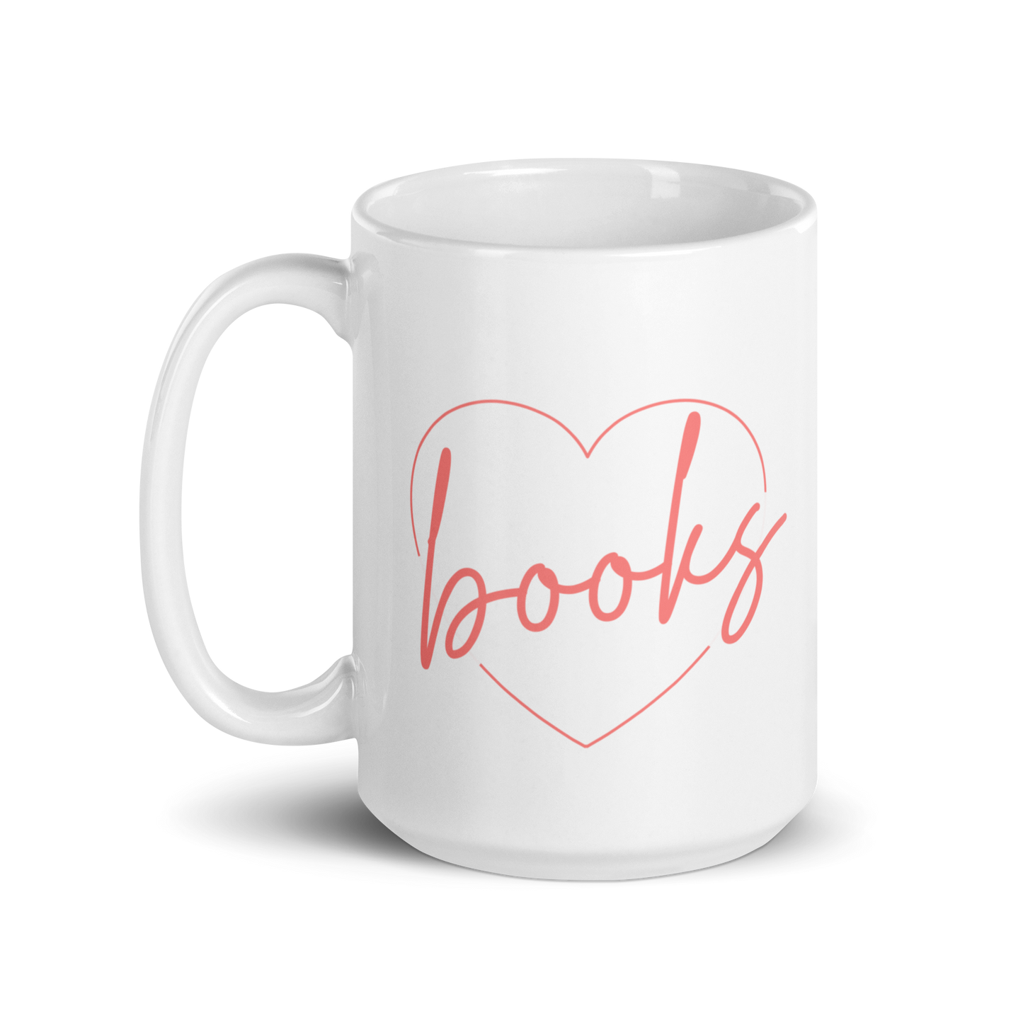 Book Lover White Mug