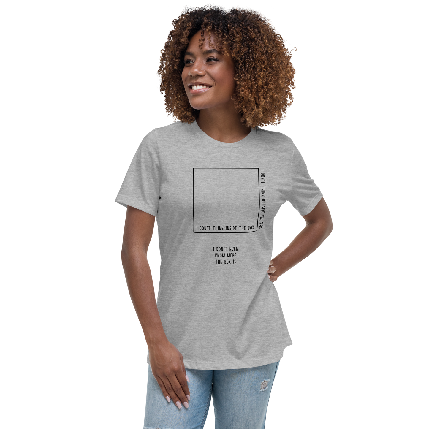 I don't think inside the box…. Tee