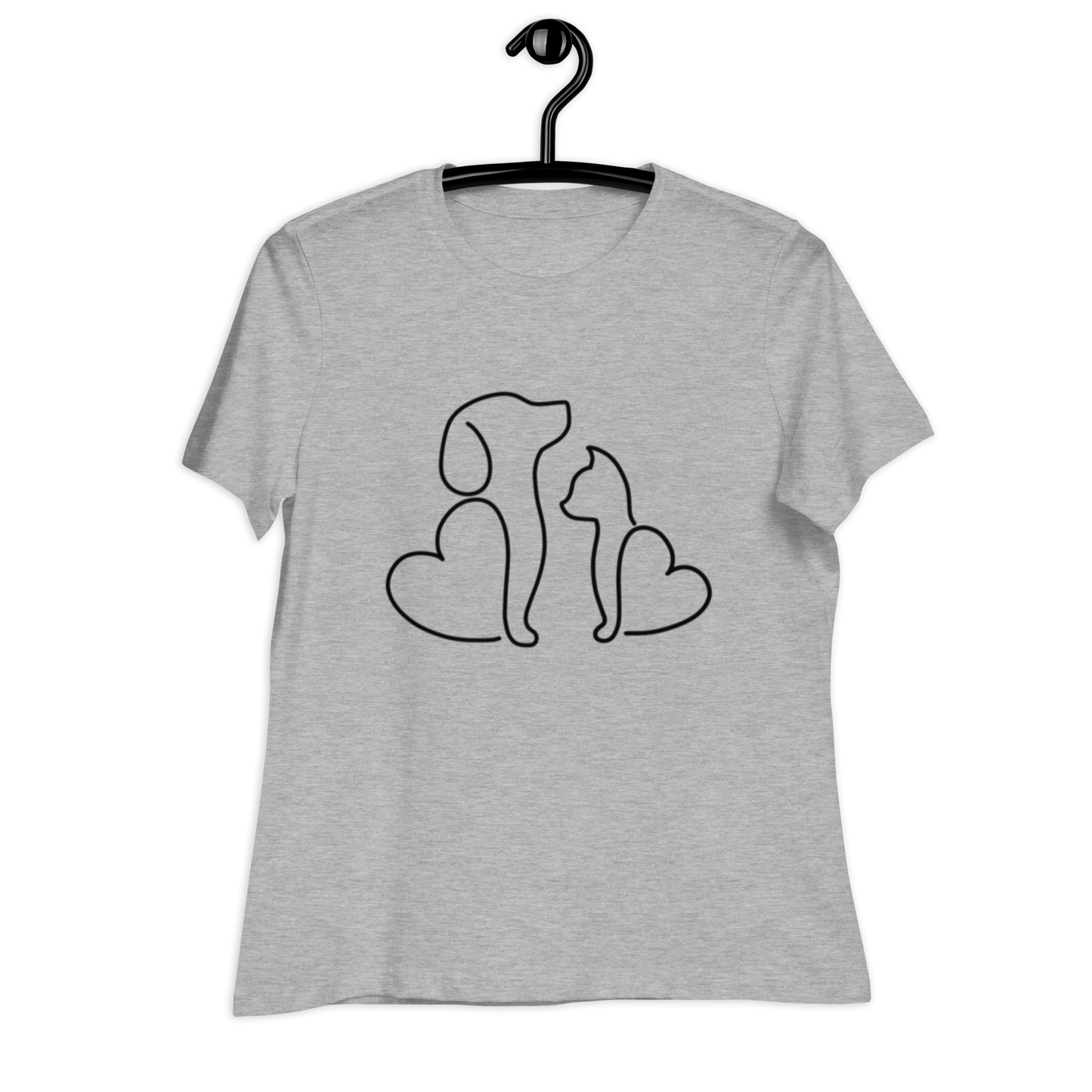 Dog and Cat Love Tee