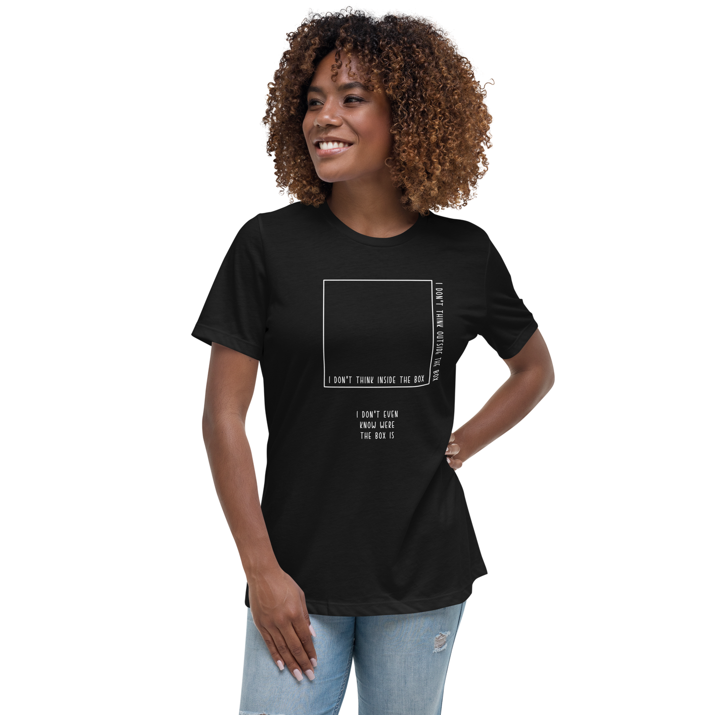 I don't think inside the box…. Tee