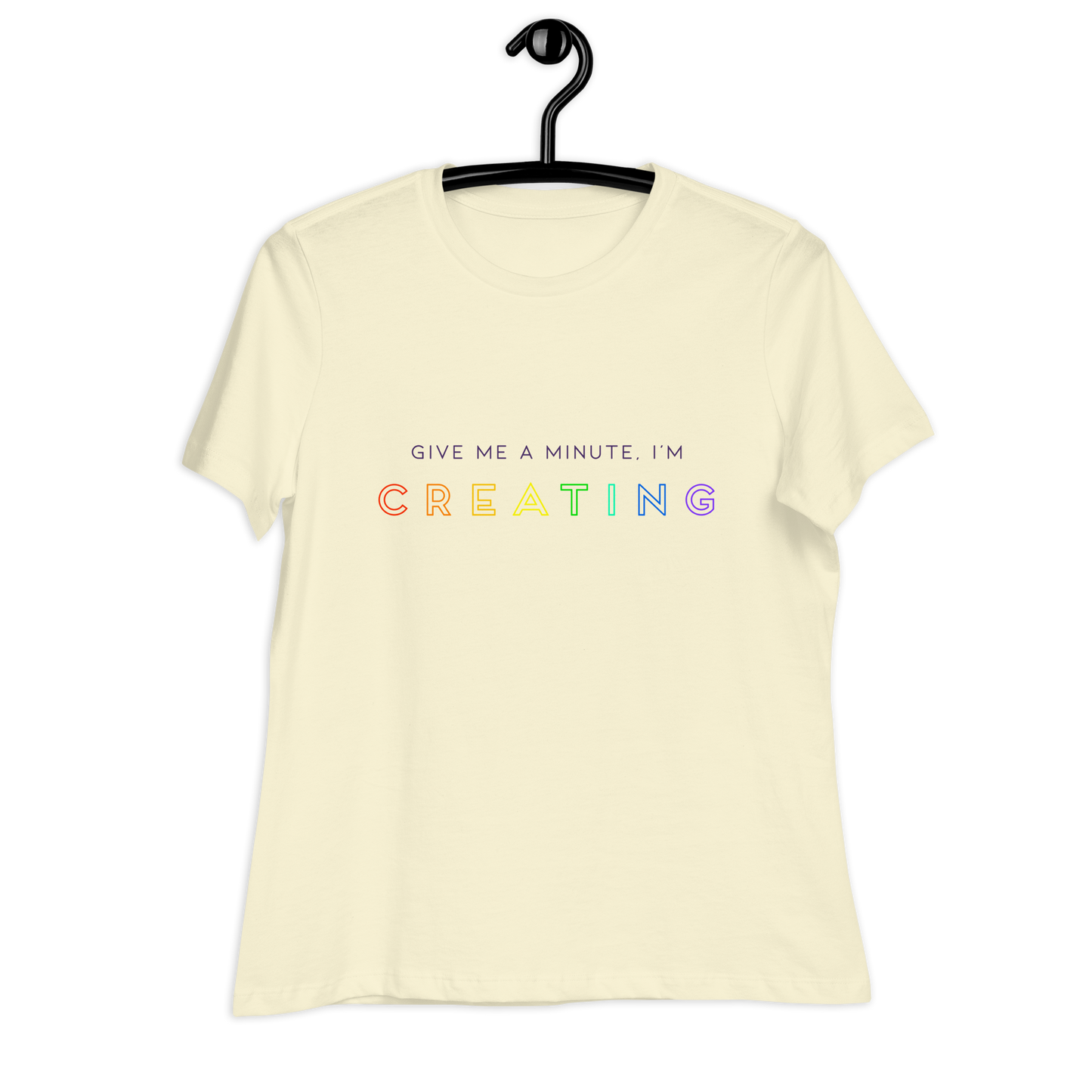 Give me a minute. I'm creating. Tee