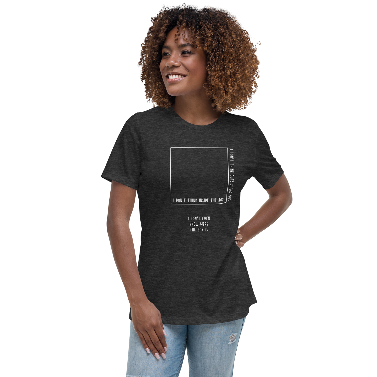 I don't think inside the box…. Tee