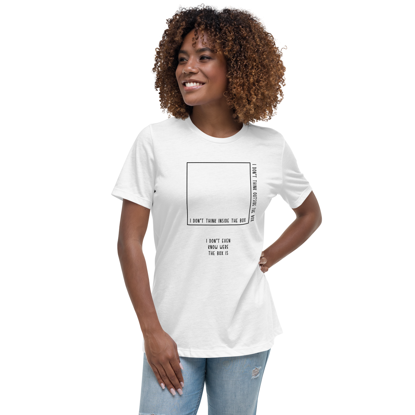I don't think inside the box…. Tee