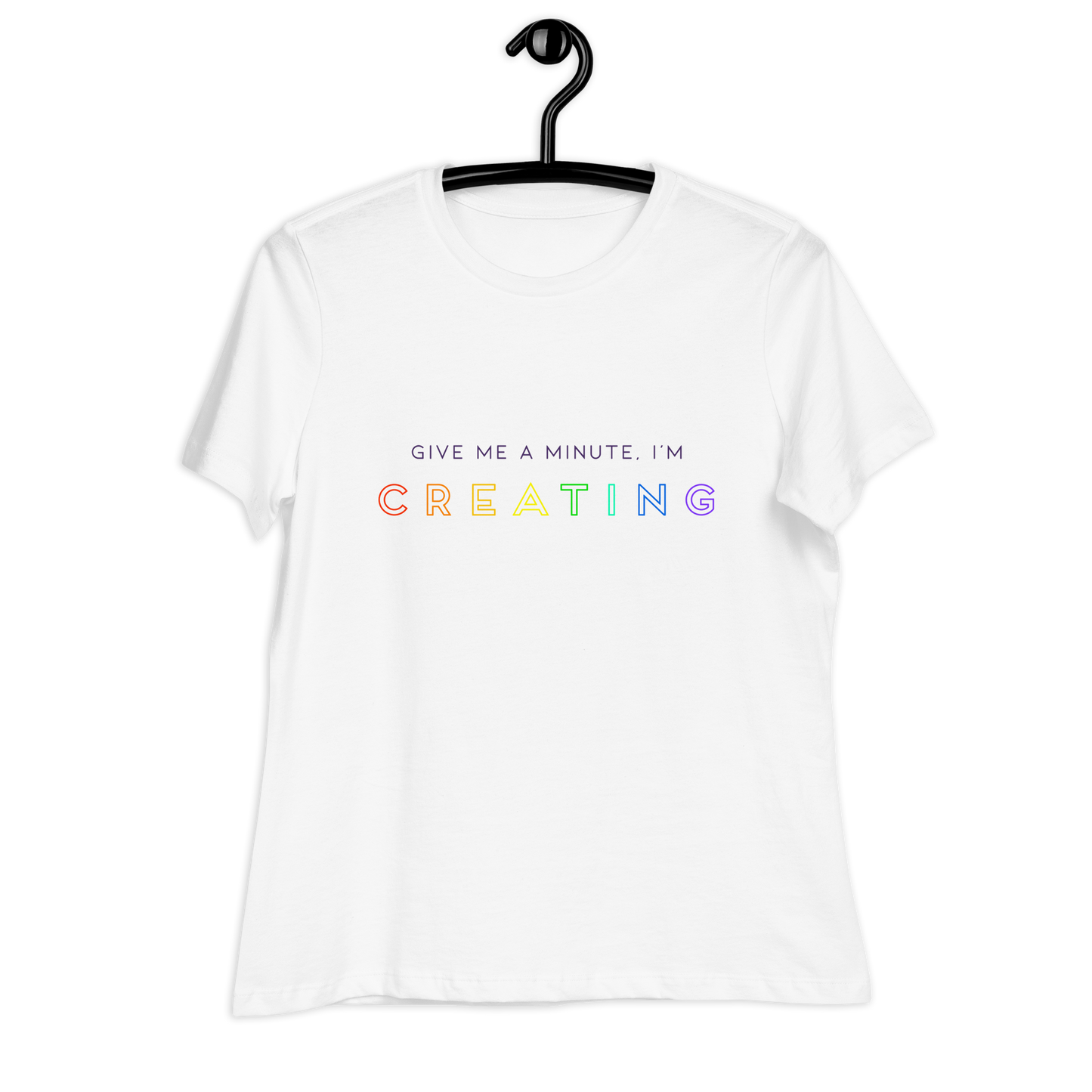 Give me a minute. I'm creating. Tee