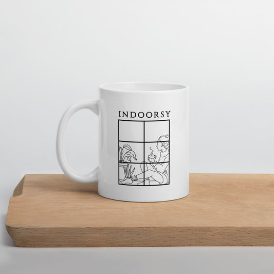 Indoorsy White Mug