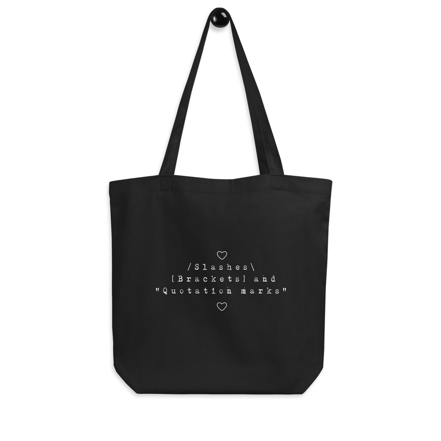 Slashes, Brackets and Quotation Marks Tote
