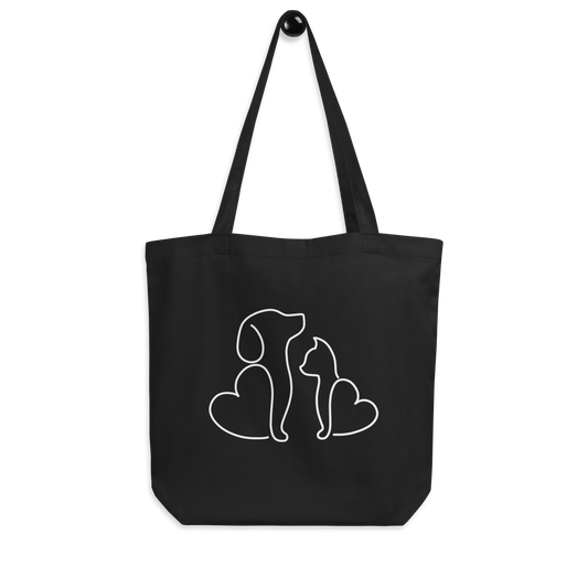 Dog and Cat Love Tote