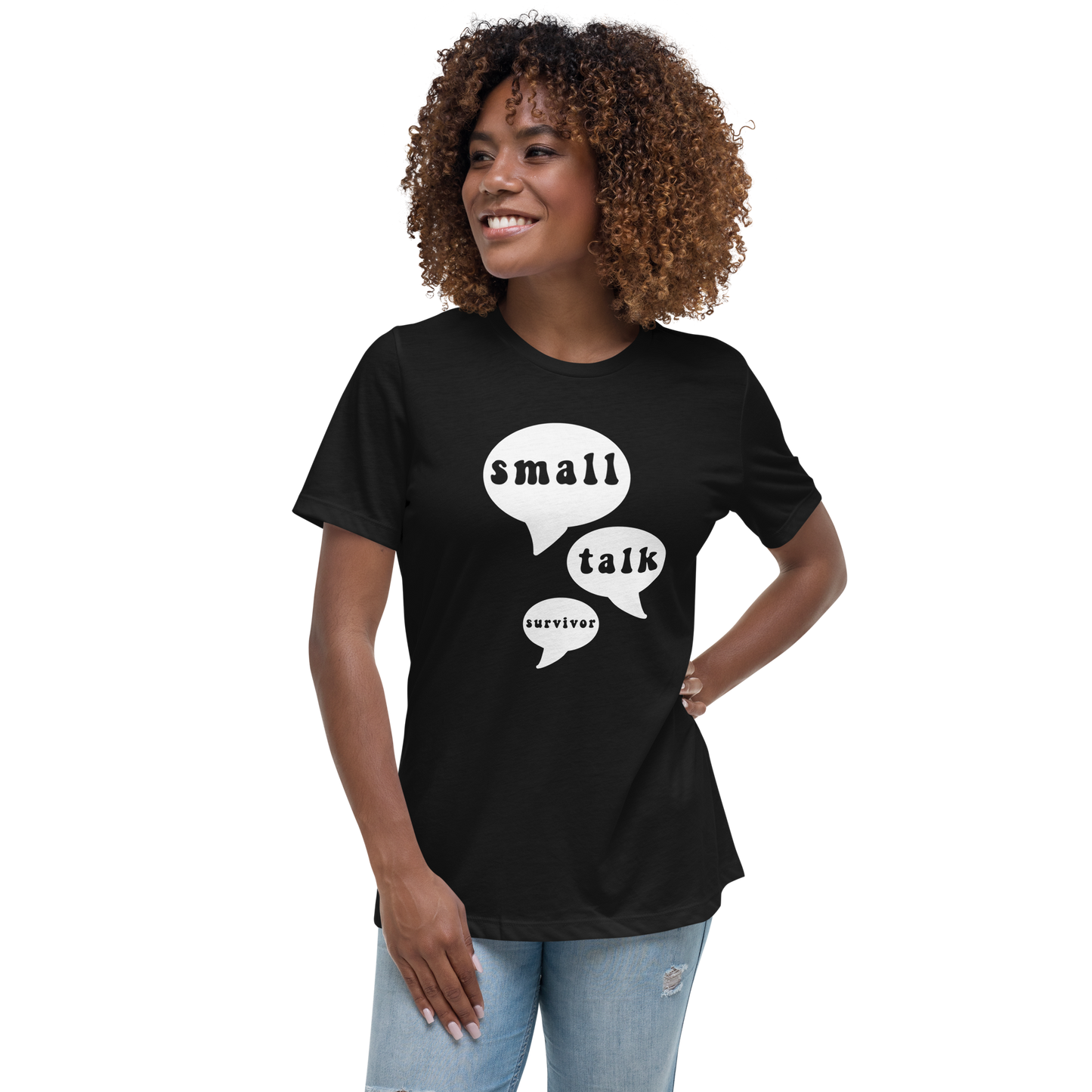 Small Talk Survivor Tee