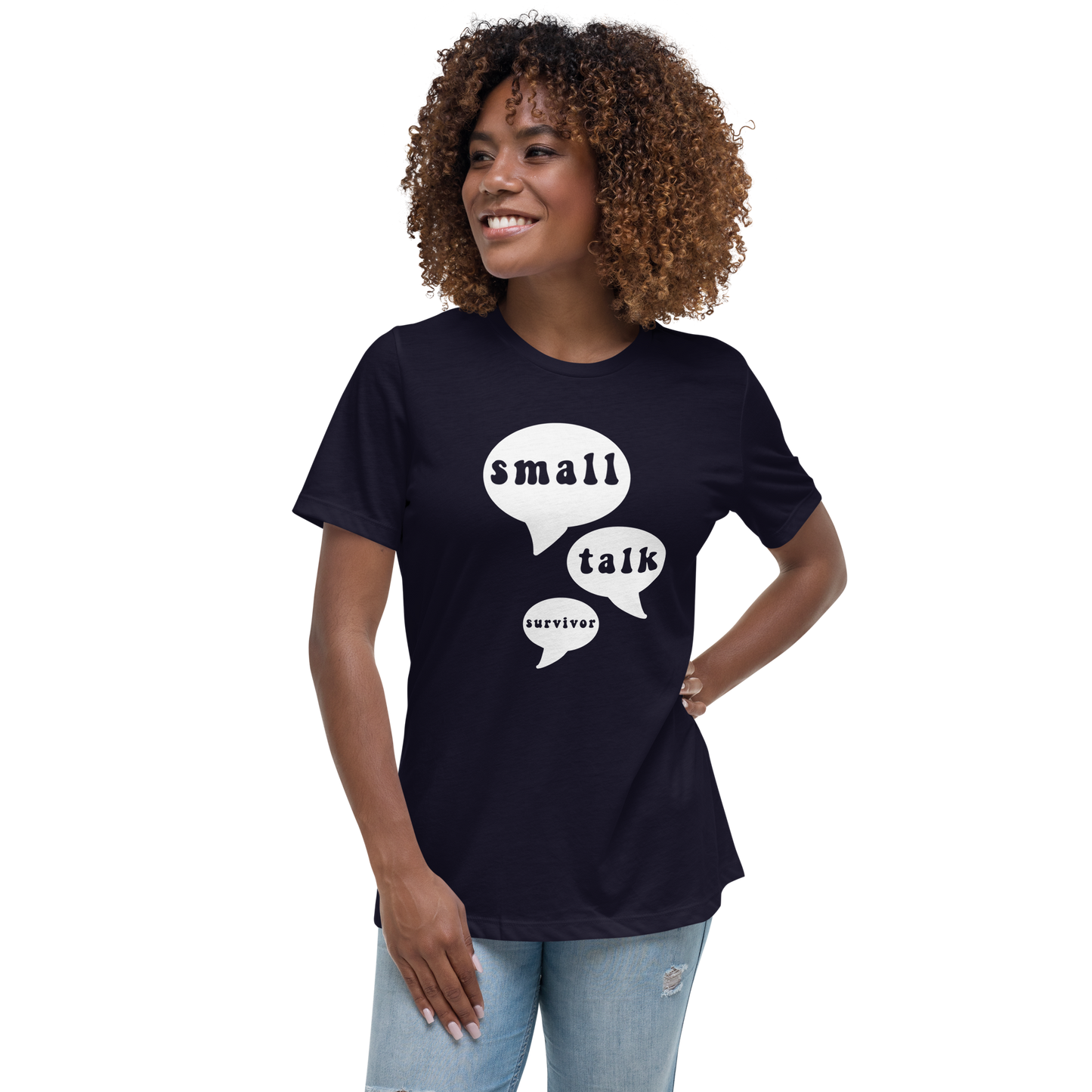 Small Talk Survivor Tee